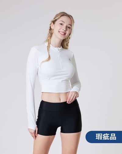 Haolang 瑕疵品短版長袖泳衣(TOP)1