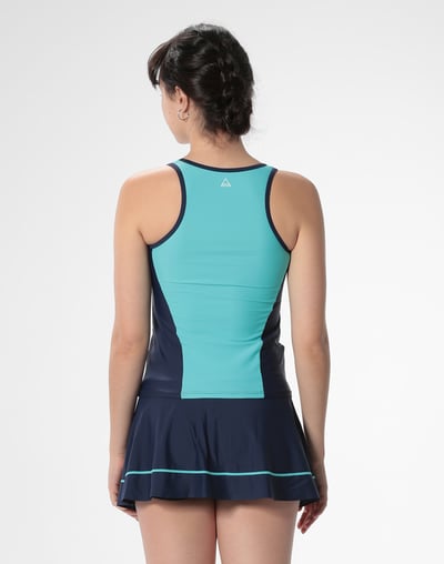 Haolang 運動白兩件式泳衣2