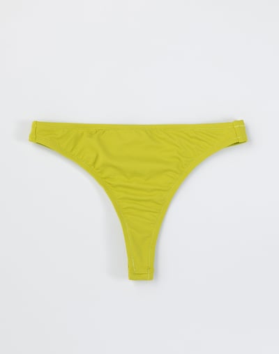 Haolang 芥末黃辣丁比基尼褲5