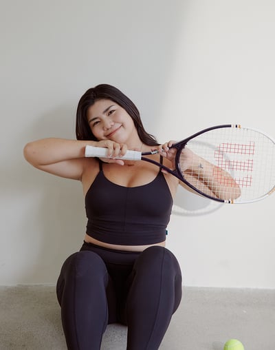 Haolang 墨黑運動內衣4