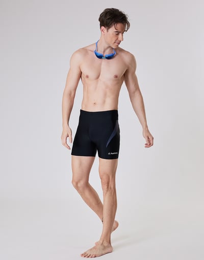 Haolang 石墨黑游泳五分泳褲5