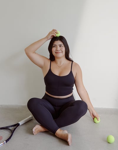 Haolang 墨黑運動內衣5