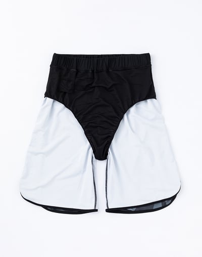 Haolang 黑玻璃寬鬆型泳褲7