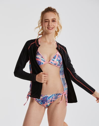 Haolang 天堂鳥羽長袖泳衣1