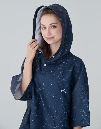 Haolang 海洋紋理女款快乾毛巾衣2