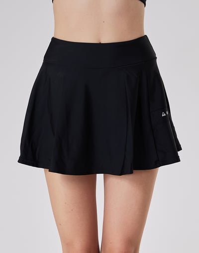 Haolang 經典黑高腰泳裙(單件)3