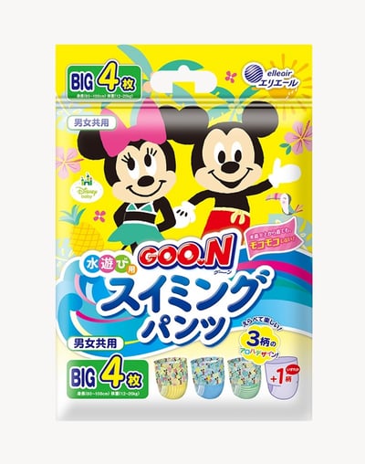 日本大王GOO.N-戲水專用紙尿褲/戲水褲3