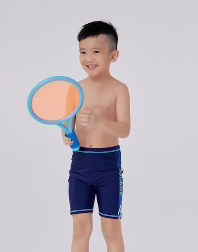 Haolang 籃球隊男童七分泳褲554013