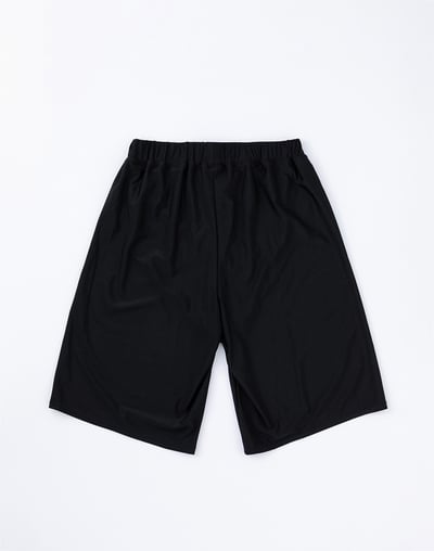 Haolang 經典黑寬鬆型泳褲6