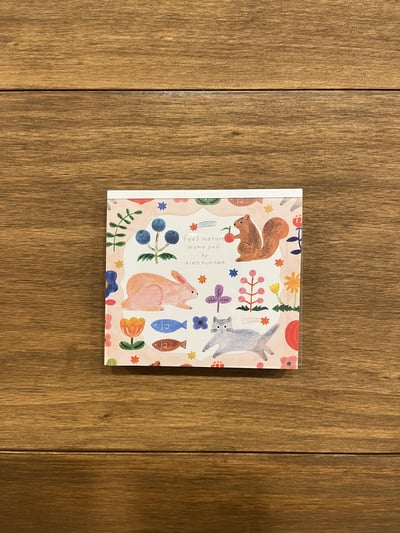 布川愛子 便條本 feel nature1