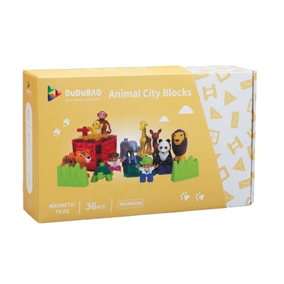DUDUBAO磁力片－動物城市36PCS1