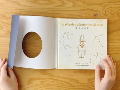 繪本《收集種子的少年》『種をあつめる少年』2
