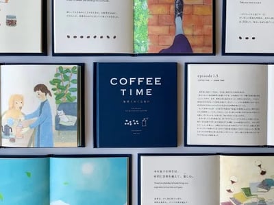 【全新改版】繪本《COFFEE TIME－與咖啡相伴的每一天》COFFEE TIME -珈琲とめぐる毎日2