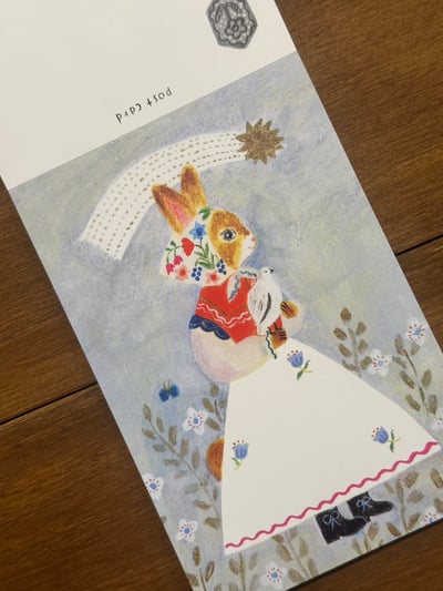 布川愛子 明信片組 TABLIER3