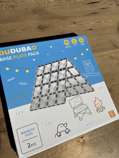 DUDUBAO 磁力片-大幫手（透明2片)1