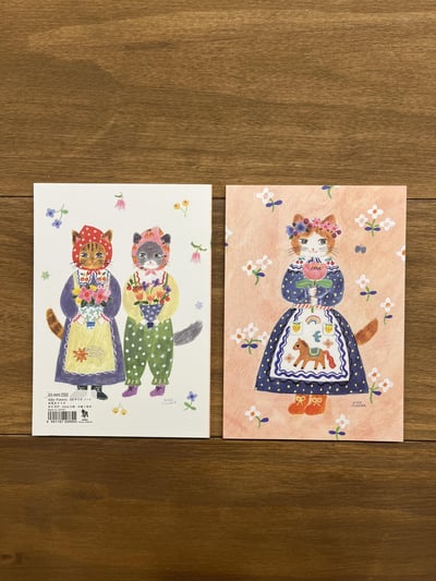 布川愛子 A5方格筆記本 花1