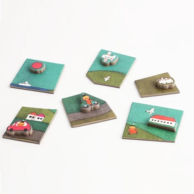 五味太郎趣味桌遊 : 多了哪一片拼圖書5