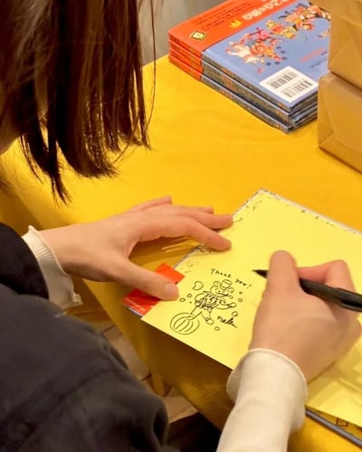 【吉田のばら老師親筆簽名版】繪本《シャボンだまサーカス》泡泡馬戲團7