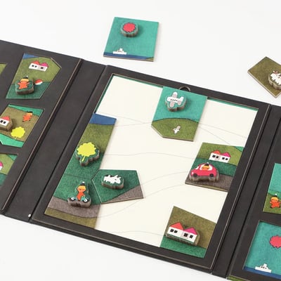 五味太郎趣味桌遊 : 多了哪一片拼圖書3