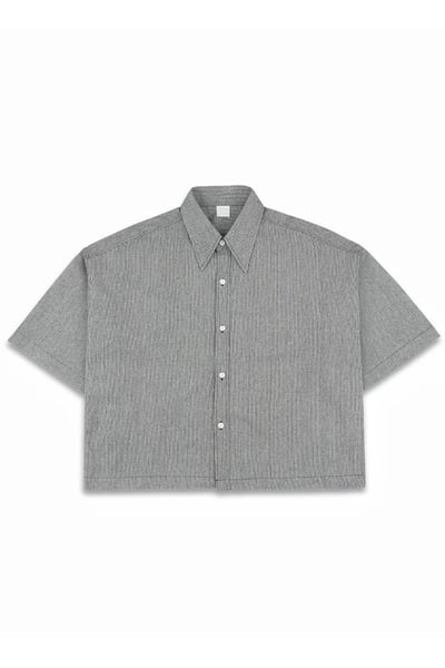 【 優惠只到05/16 】短版直條紋襯衫8