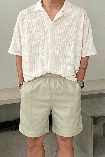 【 Giusto 】涼感熱賣針織短袖襯衫6