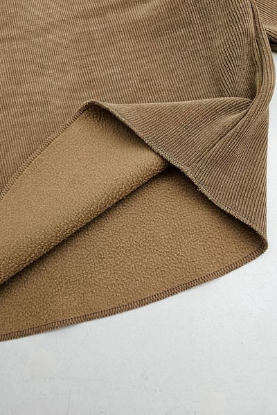 【 Giusto 】立領排釦內絨面針織上衣9