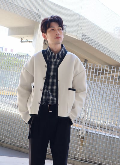 【 Giusto 】針織滾邊質感鈕釦小香外套6