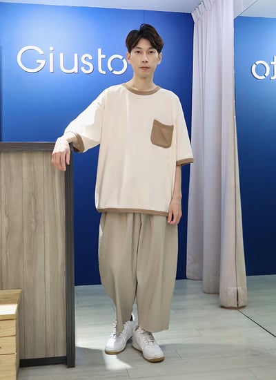 【 Giusto 】輕薄涼感泡泡棉老爺褲7