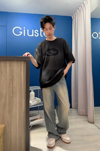【 Giusto 】華福格漸層印圖短袖上衣5