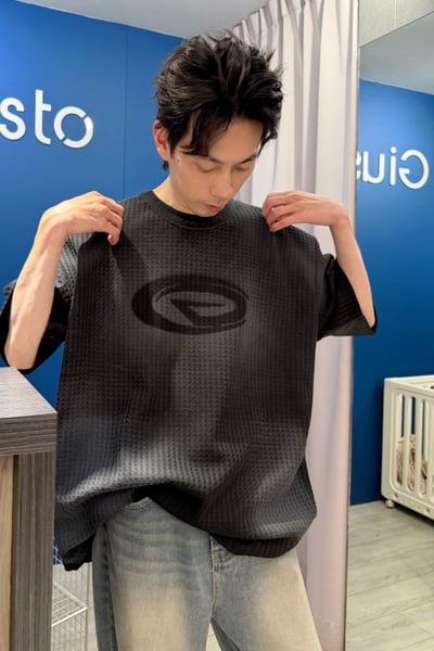 【 Giusto 】華福格漸層印圖短袖上衣1