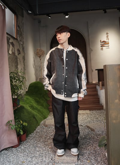 【 Giusto 】時尚度滿分手袖抽鬚牛仔外套4