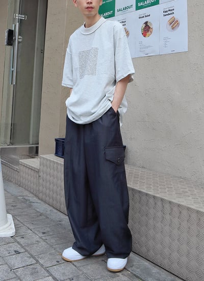 【 Giusto 】反車線厚磅數英字短T6