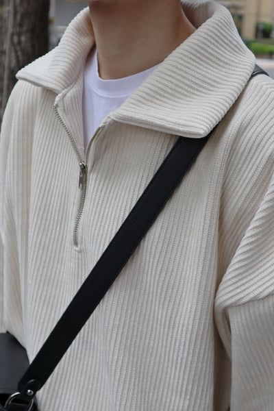 【 Giusto 】燈芯絨拉鍊大翻領上衣3