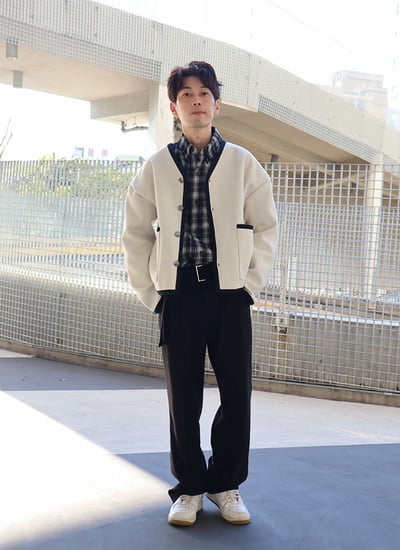 【 Giusto 】針織滾邊質感鈕釦小香外套4