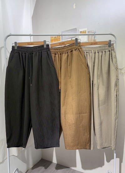 【 Giusto 】輕薄涼感泡泡棉老爺褲8