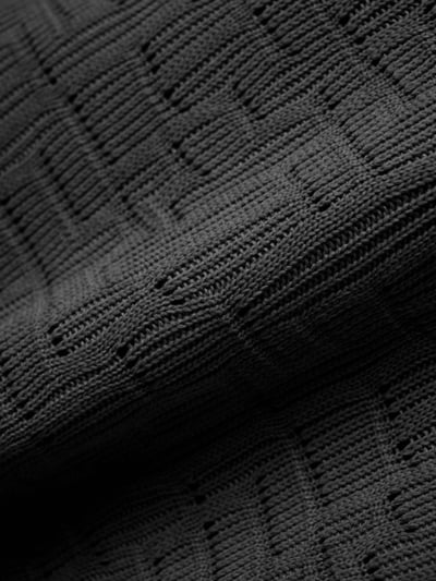 【 Giusto 】幾何紋路短袖針織襯衫7