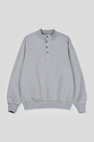 【 Giusto 】立領排釦大學T5