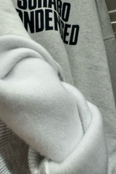 【 Giusto 】內磨毛簡約英字大學T3