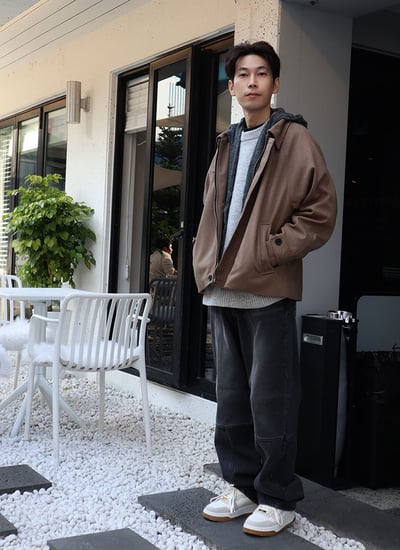 【 Giusto 】混羊毛高質感短板大衣外套3