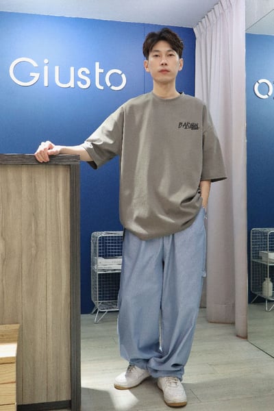 【 Giusto 】質感不易皺高磅數棉短袖上衣2
