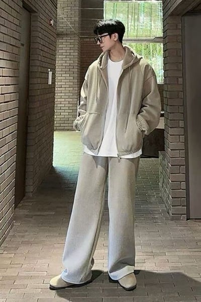 【 Giusto 】質感百搭首選燈芯絨套裝｜長褲2