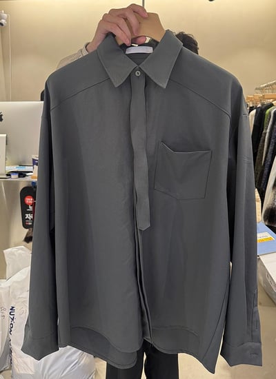 【 Giusto 】素面硬挺襯衫1