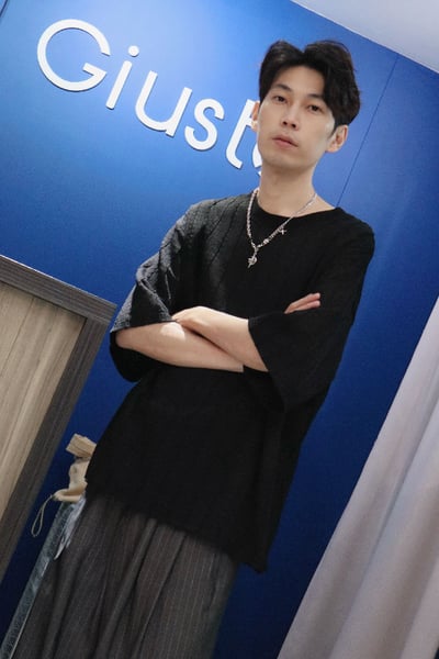 【 Giusto 】交錯編織涼感短袖上衣3