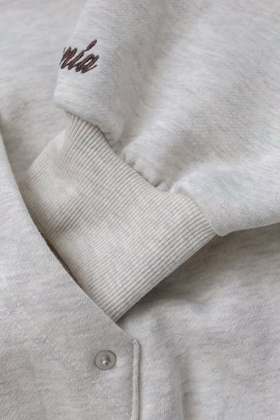 【 Giusto 】MAYWOOD內磨毛釘釦造型連帽上衣9