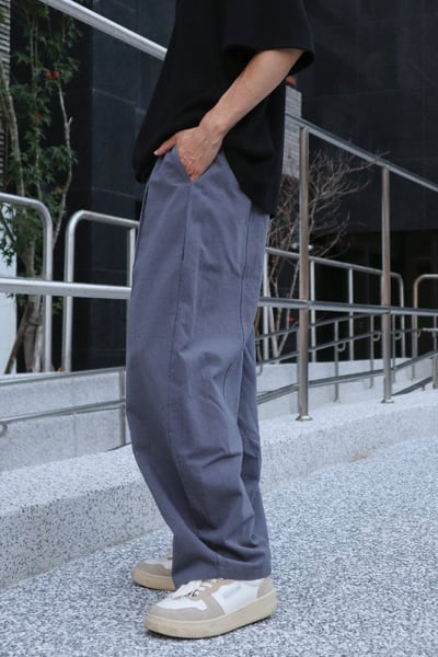 【 Giusto 】涼感棉麻氣球剪裁褲型5