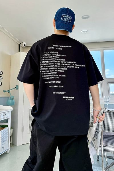 【 優惠只到05/16 】簡約耐看英字排版短袖上衣5