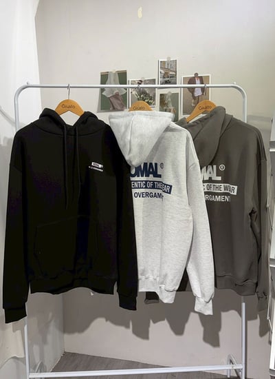 【 Giusto 】軟綿字母印圖連帽T4