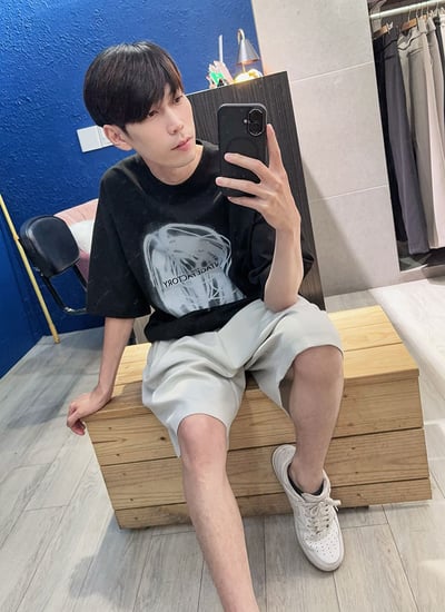 【 Giusto 】漩渦印圖簡約圖t2