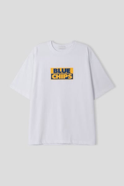 【 Giusto 】胸前配色方框英字TEE5