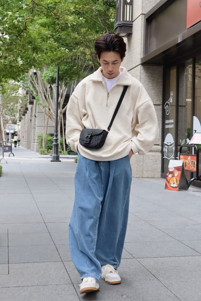 【 Giusto 】燈芯絨拉鍊大翻領上衣2